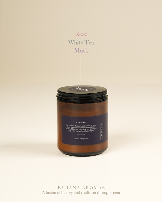 Rosy Musk Scented Candle