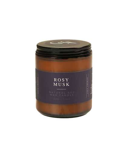 Rosy Musk Scented Candle