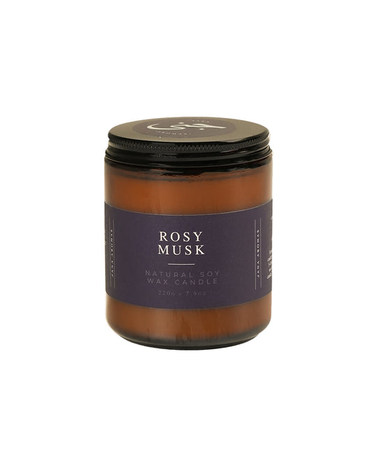 Rosy Musk Scented Candle